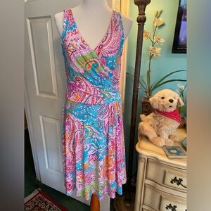 Sleeveless Floral Dress